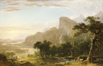 艾斯 佈朗 杜蘭德 Landscape--Scene from Thanatopsis 艾斯 佈朗 杜蘭德 Landscape--Scene from Thanatopsis
